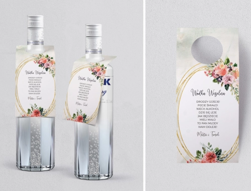 Zawieszka na alkohol oczko Spring Love Motyw 3