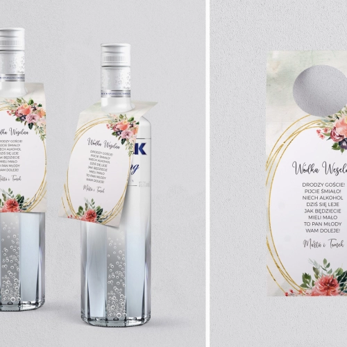 Zawieszka na alkohol oczko Spring Love Motyw 3