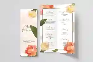 Menu Weselne Dream - Motyw 5