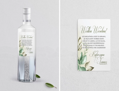 Naklejki na alkohol - About You - Motyw 1