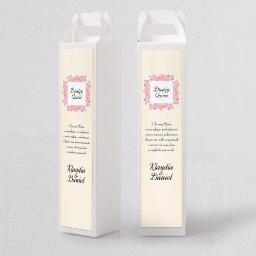 Pudełko na alkohol Love Motyw 17