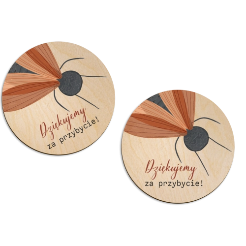 Magnes Okrągły - Butterflies - Motyw 2