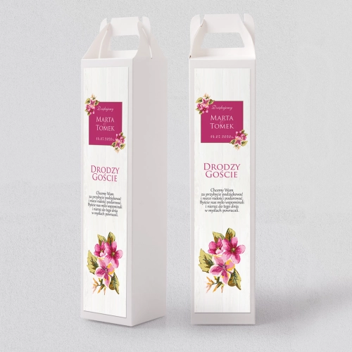 Pudełko na alkohol Biała Stodoła - Motyw 3