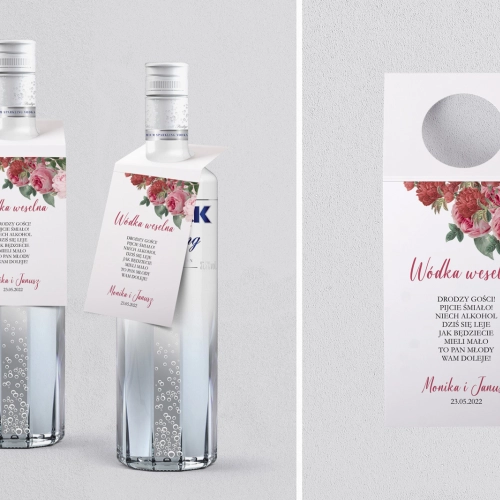 Zawieszka na alkohol oczko Amore Rosso - Motyw 1