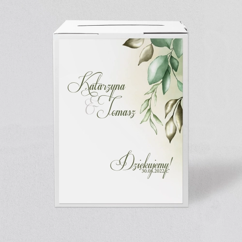 Pudełko na koperty i pieniądze Aboout You Motyw 1