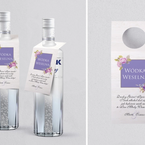 Zawieszka na alkohol oczko Biała Stodoła - Motyw 6