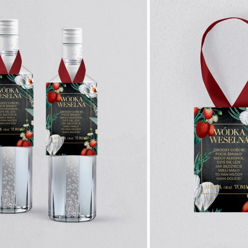 Zawieszka na alkohol Amore - ramka - Motyw 3