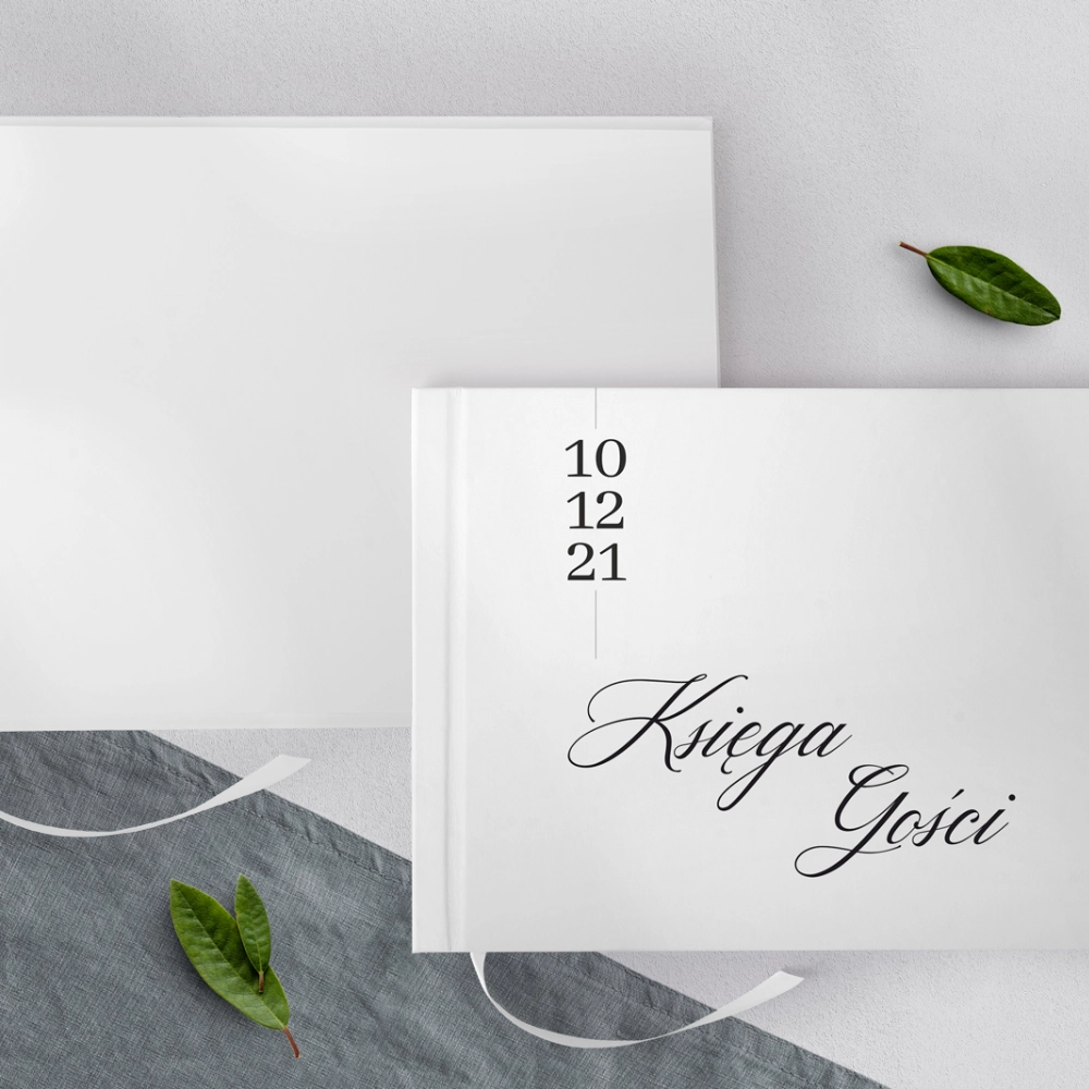 Księga Gości Weselnych Minimalistyczne Motyw 4