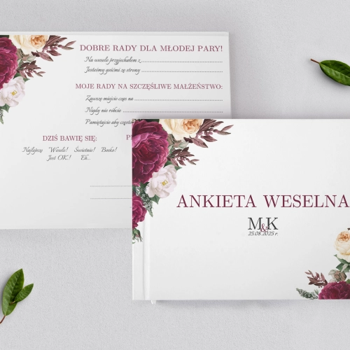 Ankieta Weselna - Fabello Motyw 1