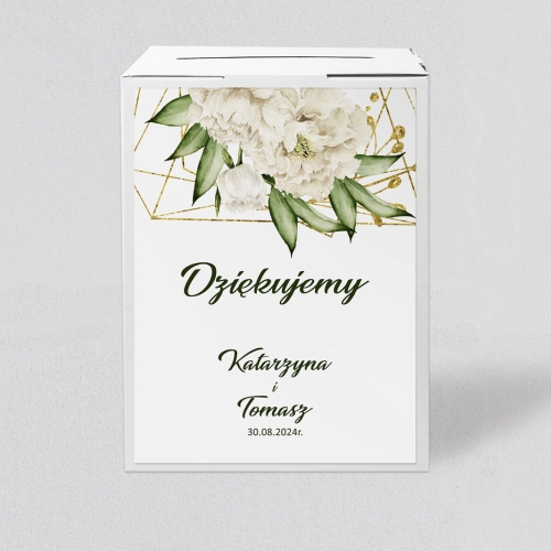 Pudełko na koperty i pieniądze Modena Motyw 3