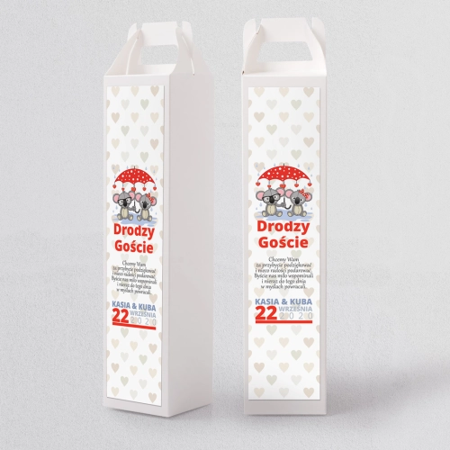 Pudełko na alkohol Uroczy Deszcz Motyw 13