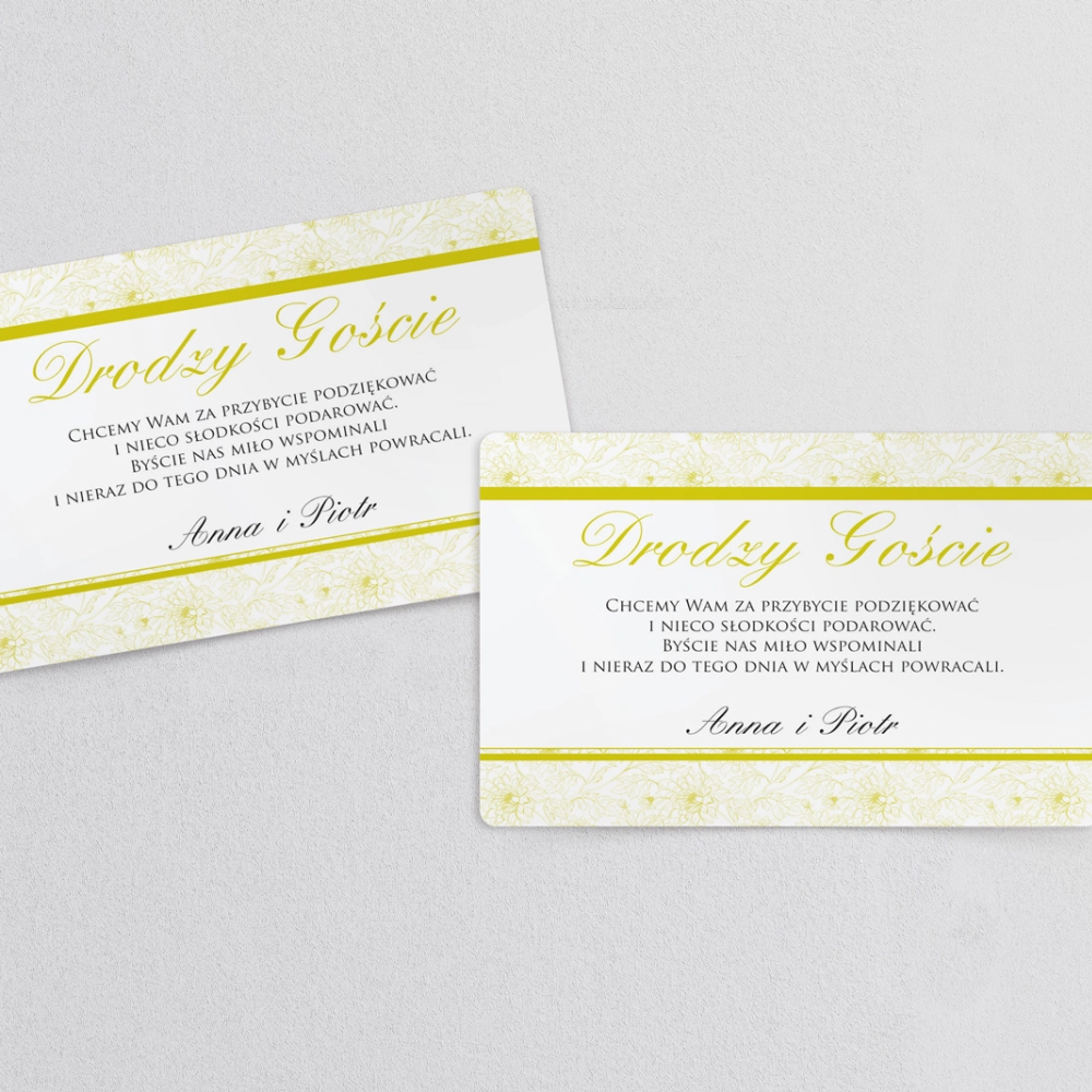 Naklejki na ciasto weselne Ornaments Motyw 11