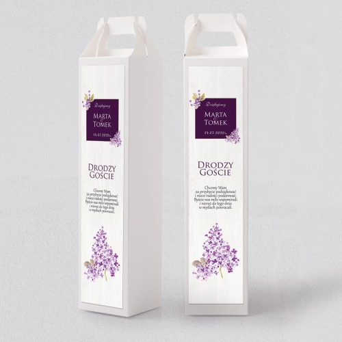 Pudełko na alkohol Biała Stodoła - Motyw 1