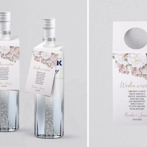 Zawieszka na alkohol oczko Amore Rosso - Motyw 2