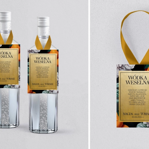 Zawieszka na alkohol Amore - ramka - Motyw 2