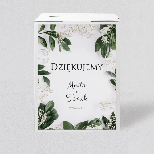 Pudełko na koperty i pieniądze Soft Motyw 1