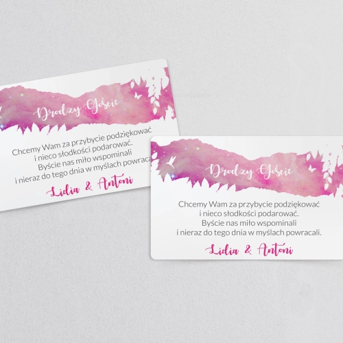 Naklejki na ciasto weselne Stylish Motyw 11