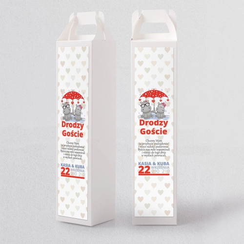 Pudełko na alkohol Uroczy Deszcz Motyw 15