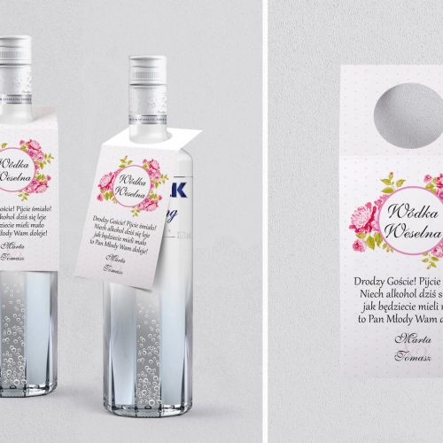 Zawieszka na alkohol oczko Radosny Dzień Motyw 2