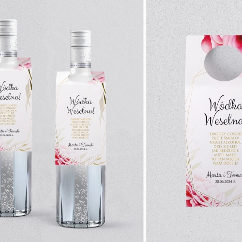 Zawieszka na alkohol oczko Flowers & Frame Motyw 5