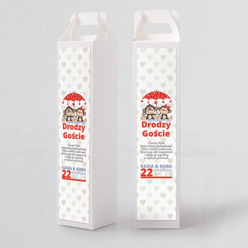 Pudełko na alkohol Uroczy Deszcz Motyw 2