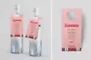 Zawieszka na alkohol oczko Retro Style Motyw 2