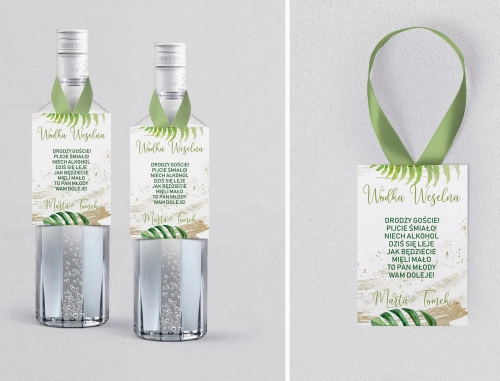 Zawieszka na alkohol Tropical - Motyw 1