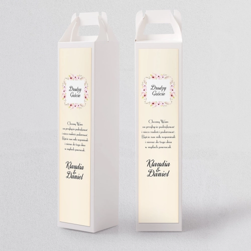 Pudełko na alkohol Love Motyw 11