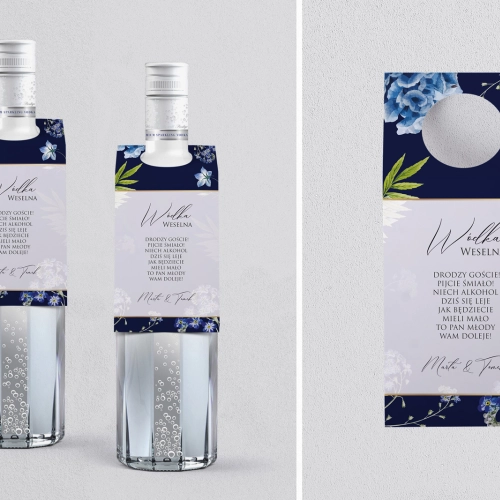 Zawieszka na alkohol oczko Loveletter Motyw 4