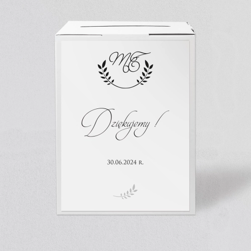 Pudełko na koperty i pieniądze Alloro - Motyw 1