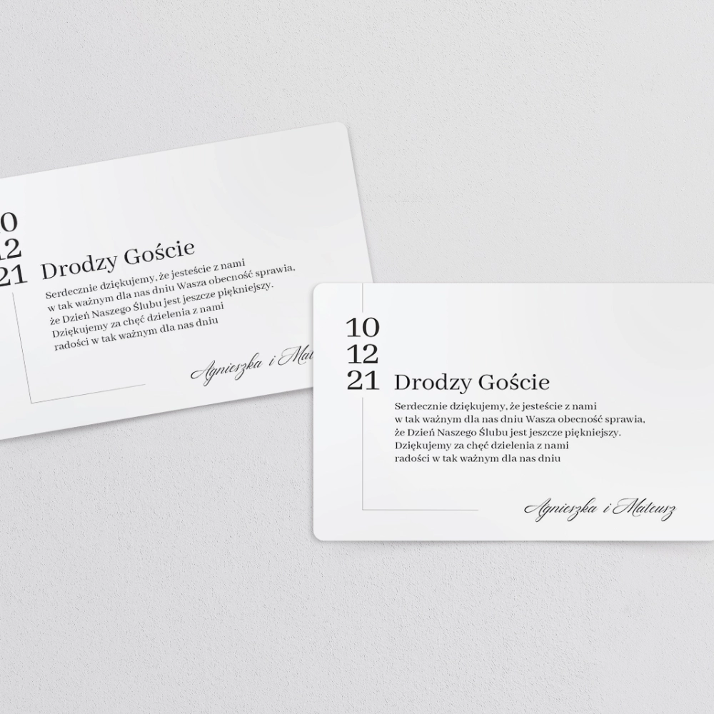 Naklejki na ciasto weselne Minimalistyczne Motyw 4