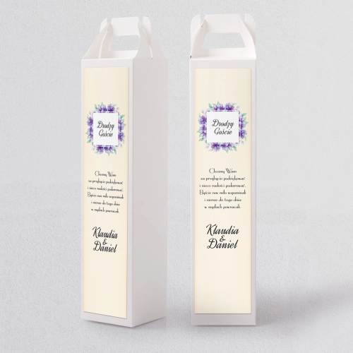 Pudełko na alkohol Love Motyw 13