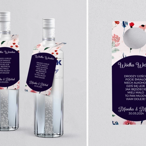 Zawieszka na alkohol oczko Wildflowers Motyw 1