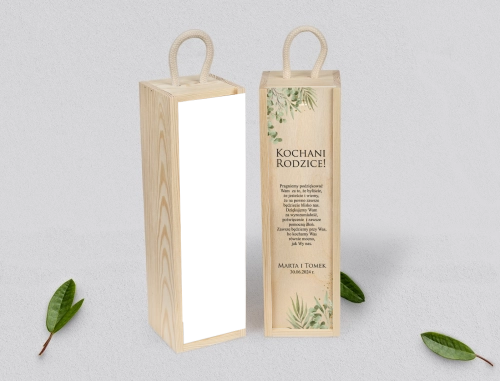 Skrzynka dla Rodziców - SNW Naturalna Leaves Motyw 2