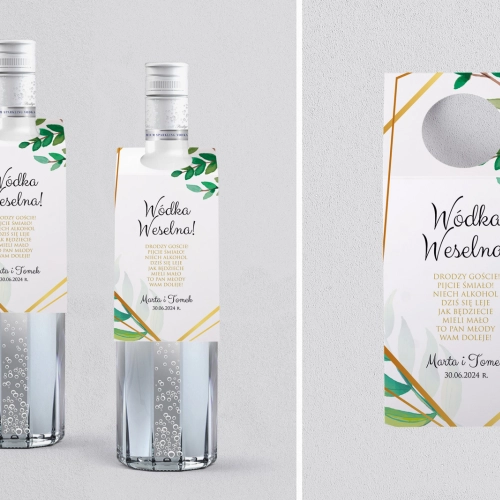 Zawieszka na alkohol oczko Flowers & Frame Motyw 2
