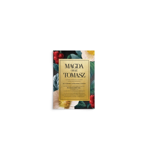 Zaproszenia ślubne Amore - Motyw 1