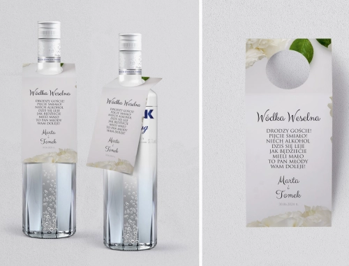 Zawieszka na alkohol oczko Soft Motyw 4