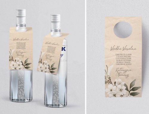 Zawieszka na alkohol oczko Old Fashion Motyw 3