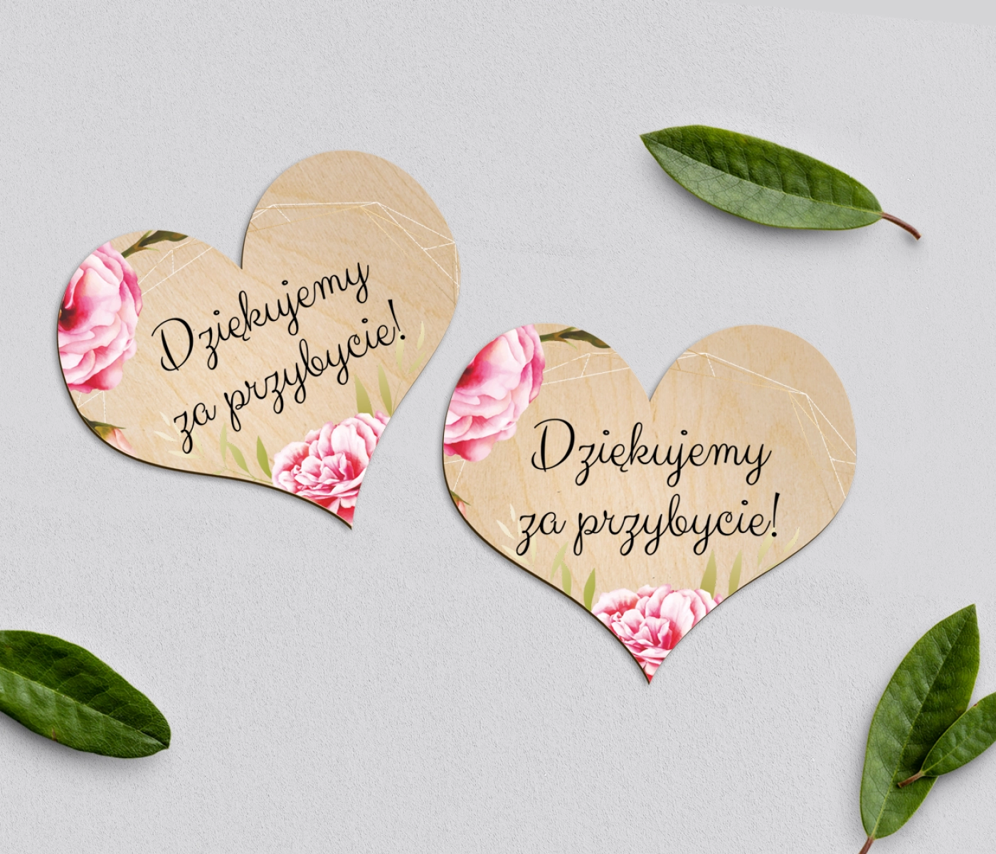 Magnes Serce - Flowers & Frame Motyw 5