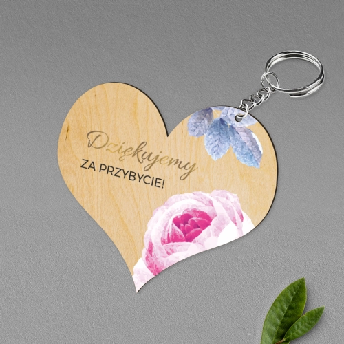 Breloki z Nadrukiem - Serce Dream Motyw 3