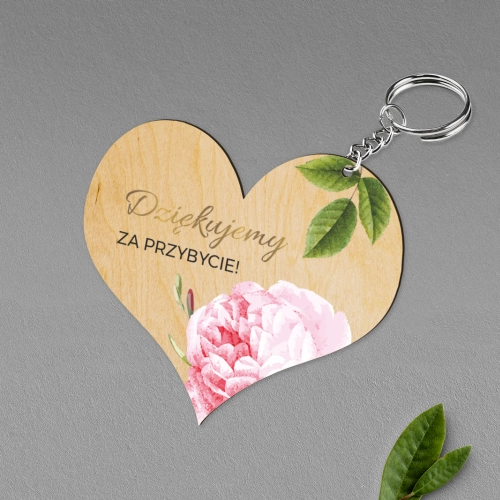 Breloki z Nadrukiem - Serce Dream Motyw 2