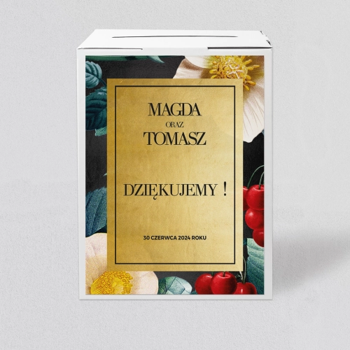 Pudełko na koperty i pieniądze Amore - Motyw 1