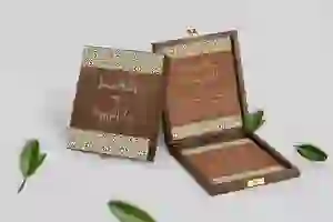 Zaproszenie dla Rodziców - brązowe Vintage Motyw 3