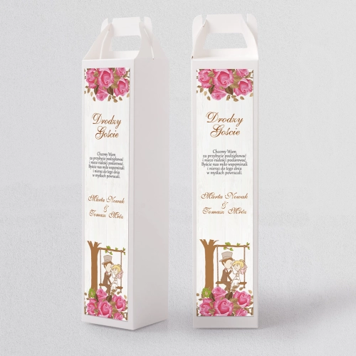 Pudełko na alkohol Naturalna Miłość Motyw 7