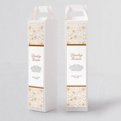 Pudełko na alkohol Ornaments Motyw 4