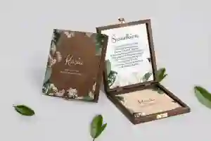 Prośba o świadkowanie - brązowe puzzle Soft Motyw 1