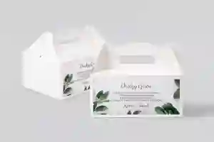Pudełko na ciasto weselne Soft - Motyw 1