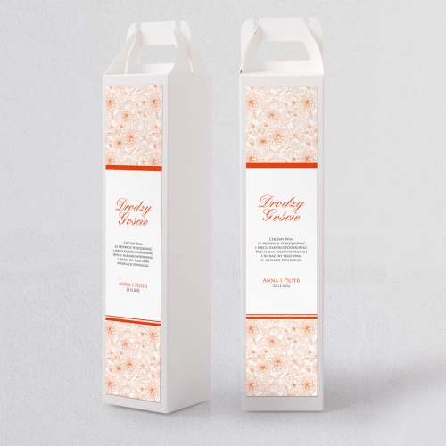 Pudełko na alkohol Ornaments Motyw 7