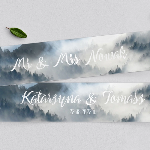 Tablice Rejestracyjne 2 szt. - Forest - Motyw 5