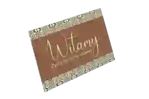 Tablica Powitalna - Vintage Motyw 3